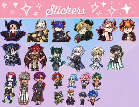 Chibi Stickers