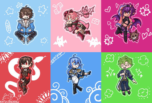 Nucarnival Chibis pt.1